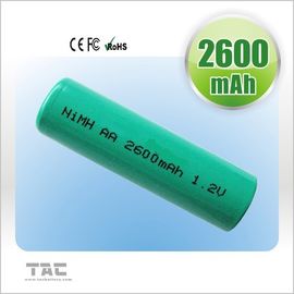 電気リモートのための再充電可能なNI MH電池使用可能な2700mAh 1.2V