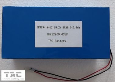 健全な装置ULの証明のためのコネクターとの19.2V LiFePO4電池のパック32700 18AH